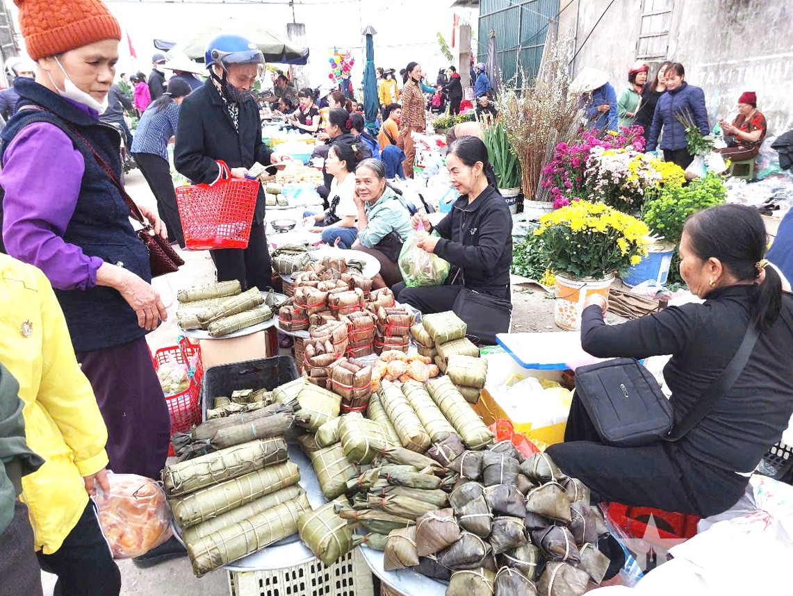 Sắc màu chợ Tết